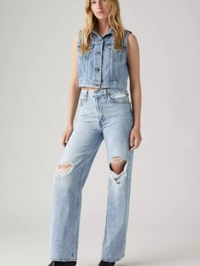 Levi's Ribcage Wide Leg Jeans